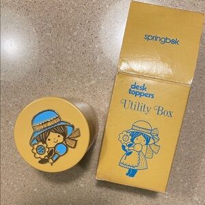 Vintage-Springbok Desk Toppers Utility Box